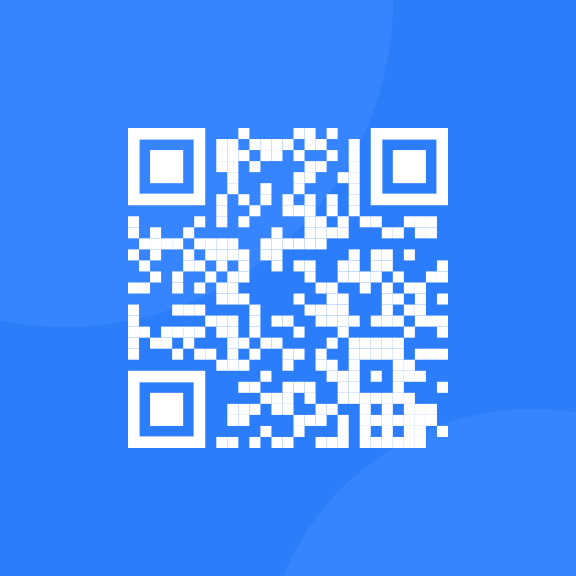 A QR code image